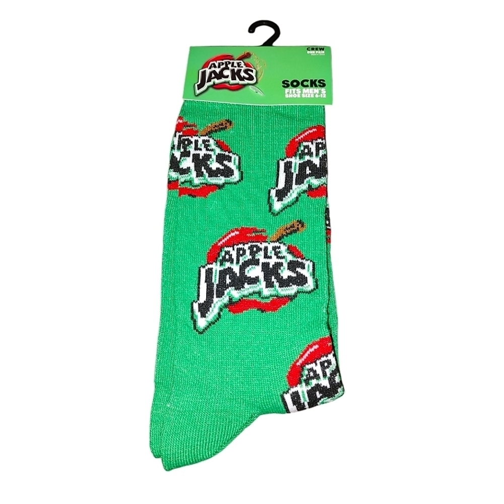 Kellogg's Apple Jacks  Novelty Socks